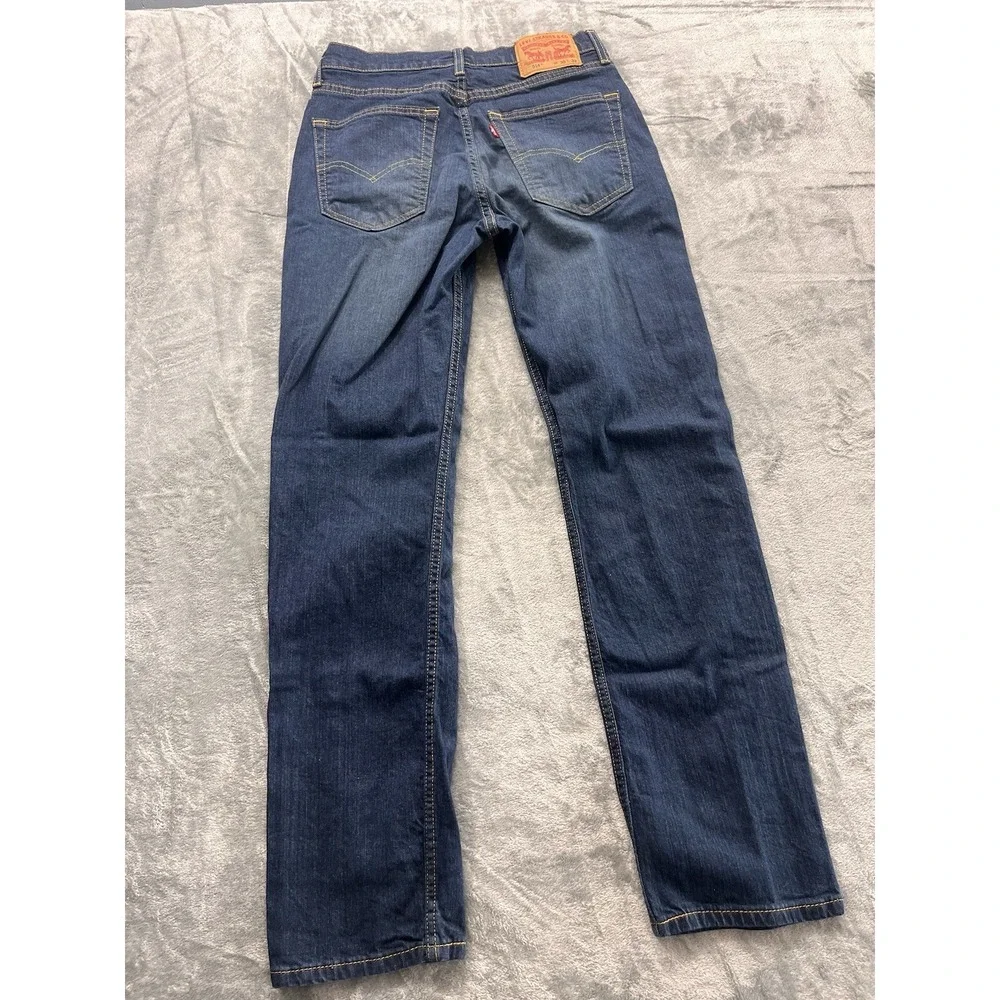 Levis 514 Straight Jeans Mens 30x32 Dark Blue Medium Wash 81782214